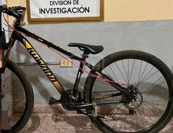PASO DE LOS LIBRES | ROBARON UNA BICICLETA PERO LA POLICÍA LA RECUPERÓ