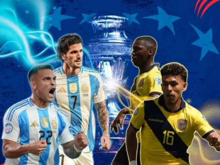 Argentina enfrenta hoy a Ecuador en busca de las semis