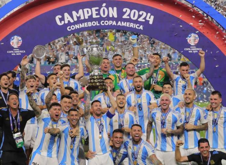 Argentina gritó bicampeón de América en Estados Unidos