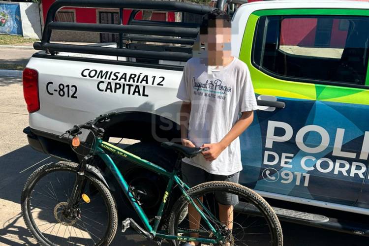 RECUPERAN BICICLETA ROBADA TRAS RÁPIDA BÚSQUEDA POLICIAL