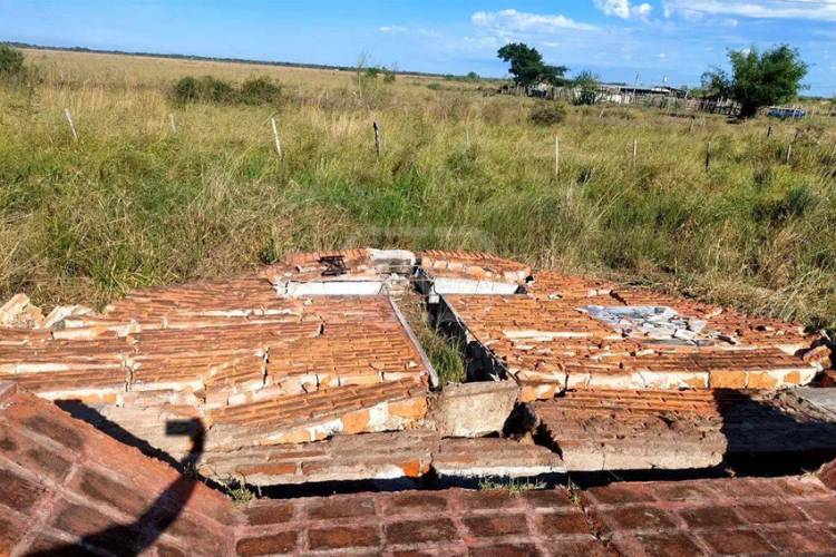 SE DERRUMBÓ OTRA ESTACIÓN DEL VÍA CRUCIS EN ITATÍ