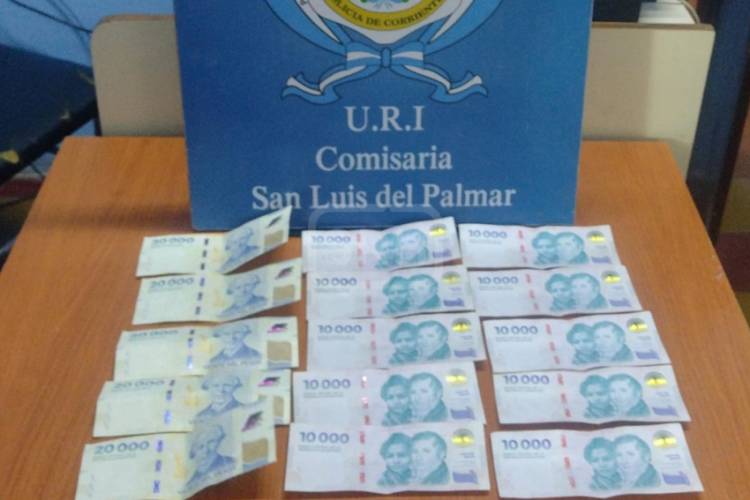 SAN LUIS DEL PALMAR | ALLANAMIENTO POR HURTO: SECUESTRAN DINERO EN EFECTIVO