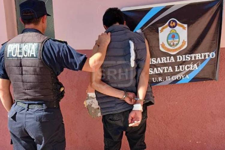 SANTA LUCIA | LO ATRAPARON CUANDO INTENTABA DESVALIJAR UNA CASA