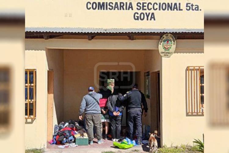 GOYA | CAEN TRAS ROBO EN TIENDA Y RECUPERAN TODO LO SUSTRAÍDO