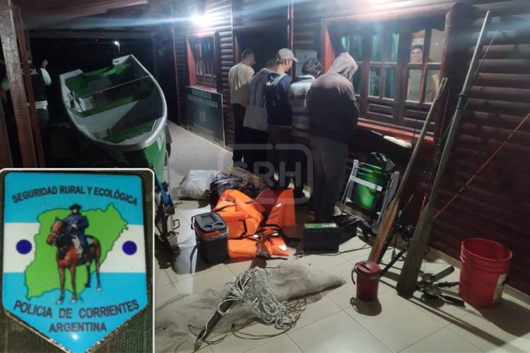 CONCEPCIÓN | LLEVABAN UN RIFLE “TUNEADO” Y TERMINARON DEMORADOS