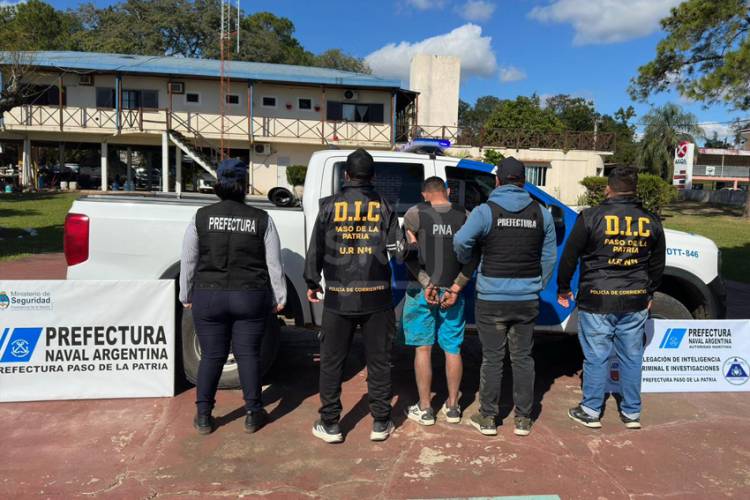 DETUVIERON EN PASO DE LA PATRIA A UN HOMBRE BUSCADO POR DROGAS