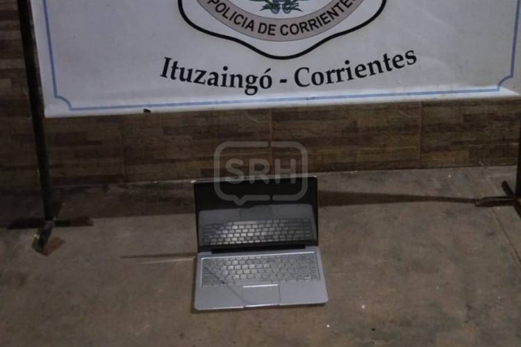 ITUZAINGÓ | ALLANARON UNA CASA Y RECUPERARON UNA NOTEBOOK ROBADA