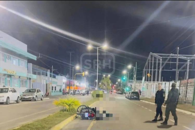 GOYA | MOTOCICLISTA MURIÓ TRAS CHOCAR CONTRA UN MONTÍCULO DE TIERRA