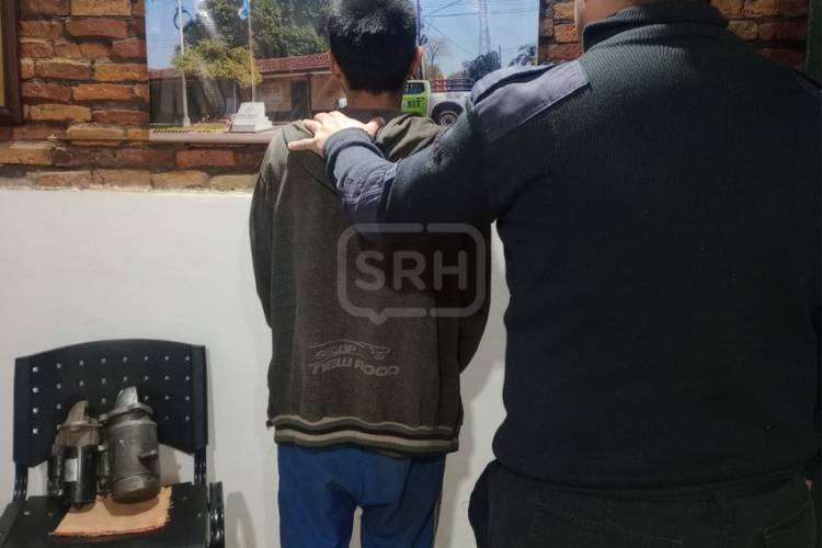 GENERAL PAZ | ROBARON REPUESTOS DE UN TALLER Y LA POLICÍA LOS RECUPERÓ