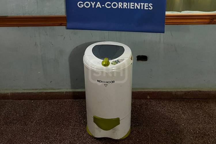 GOYA | ROBARON UN SECARROPAS, PERO LA POLICÍA LO RECUPERÓ EN HORAS
