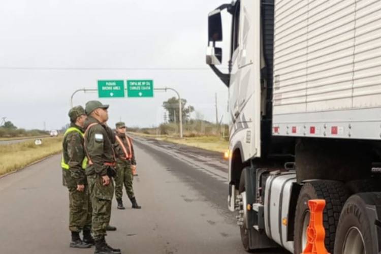 BONPLAND | LA POLICÍA RURAL REFUERZA CONTROLES SOBRE LA RUTA 14