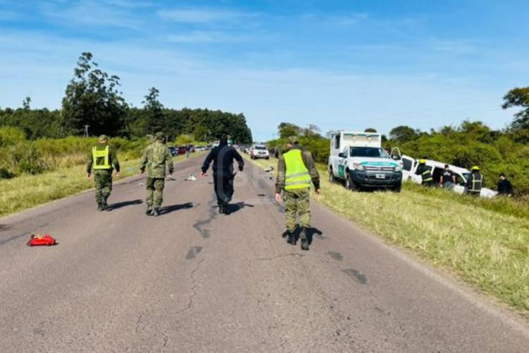 SANTA LUCIA | BRUTAL CHOQUE EN LA RUTA 27: DOS FALLECIDOS Y UN HERIDO GRAVE
