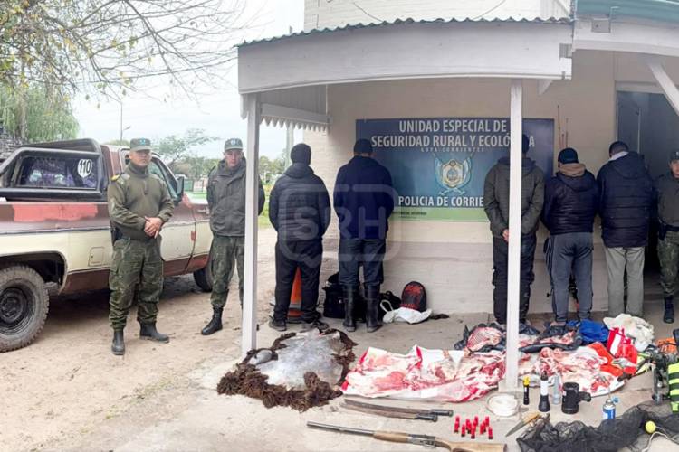 GOYA | FUERON A PESCAR Y TERMINARON PRESOS POR DOS OVEJAS
