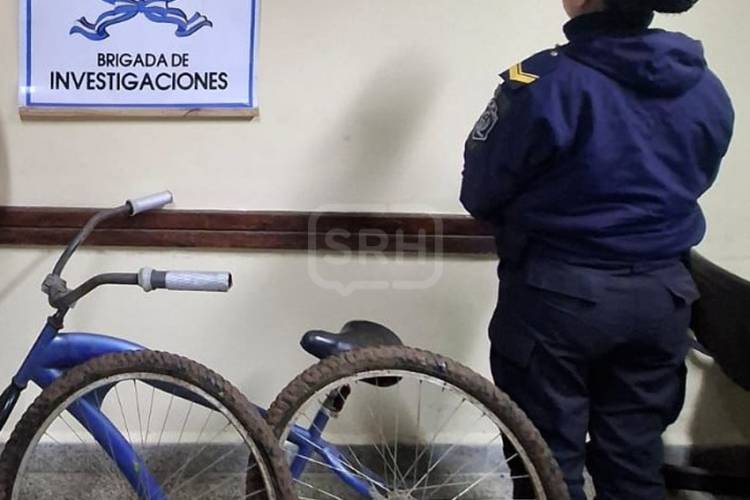 PASO DE LOS LIBRES | ROBARON UNA BICICLETA Y LA POLICÍA LA RECUPERÓ EN POCAS HORAS