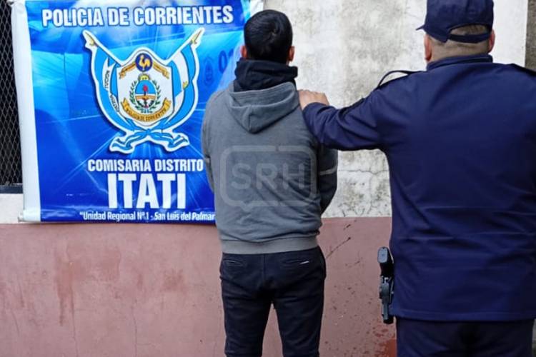ITATI | LO IDENTIFICARON Y DESCUBRIERON QUE ERA BUSCADO POR LA JUSTICIA