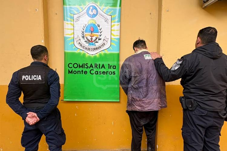 MONTE CASEROS | CAPTURARON AL PRÓFUGO TRAS UN INTENSO RASTRILLAJE